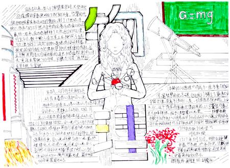 ”物理与科技“手抄报绘画作品（5张）